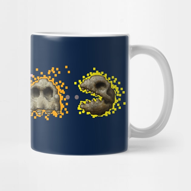 Pac Man Skulls by bobdobart